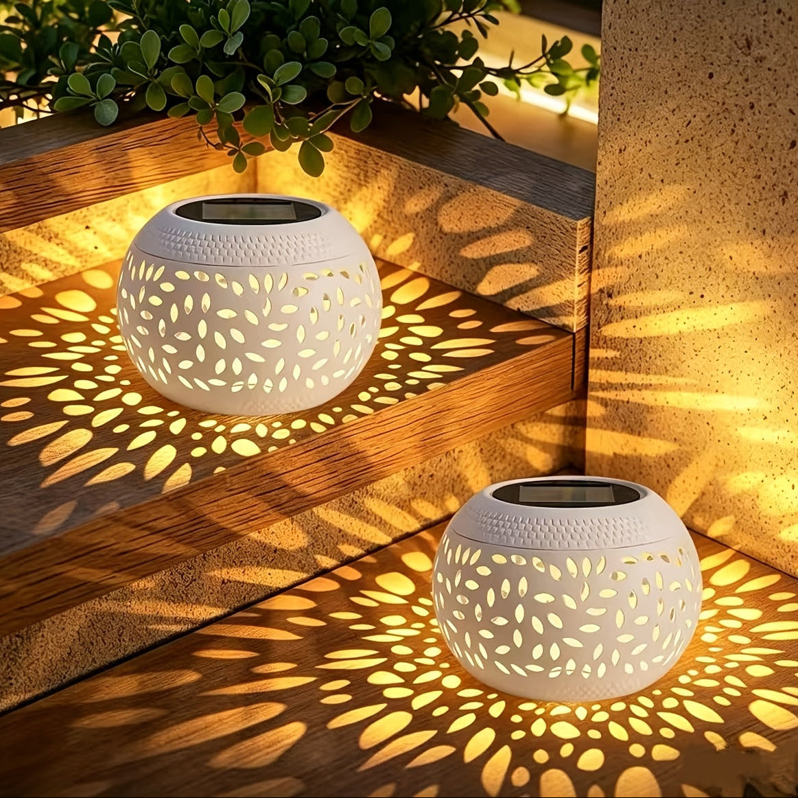 SOLARIVA – Portable Solar Table Lamp for Warm Outdoor Lighting