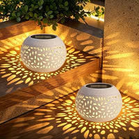 SOLARIVA – Portable Solar Table Lamp for Warm Outdoor Lighting