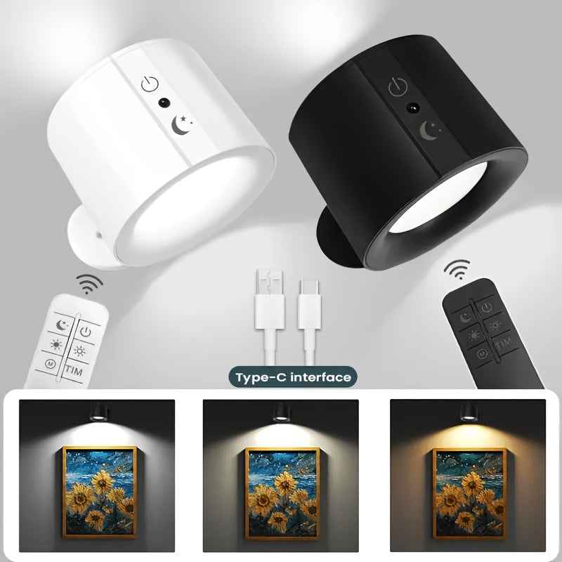LIGHTORA – Rechargeable Rotating Wall Light