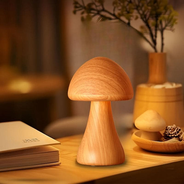MUSHGLOW – Lampada da tavolo a forma di fungo dimmerabile
