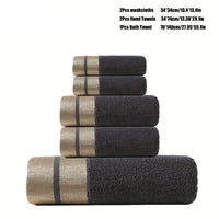 GOLDENWEAVE – Luxurious Soft Bathroom Towel Set Collection