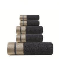 GOLDENWEAVE – Luxurious Soft Bathroom Towel Set Collection