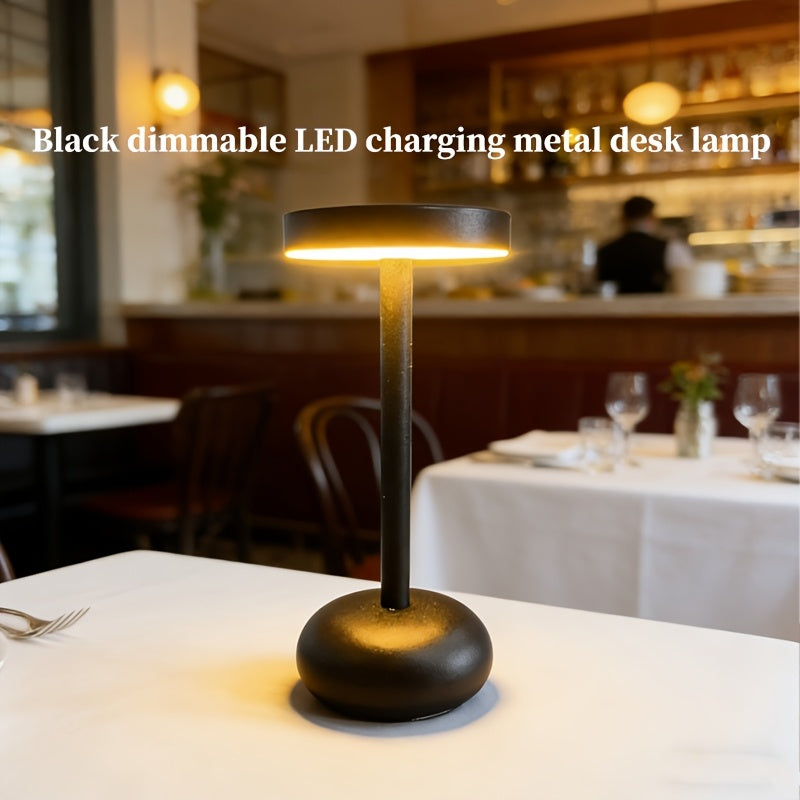 LUNATOUCH – Minimalist Touch Control Lamp for Modern Desk Spaces