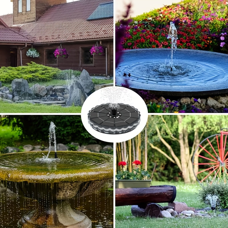 AQUALUME – Colorful Solar Fountain Pump