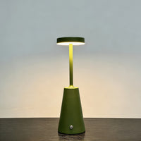 GLOWCONE – Touch Dimmable Metal Table Lamp for Modern Interiors