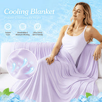 CLOUDCHILL – Breathable Lightweight Blanket for Relaxing Sleep