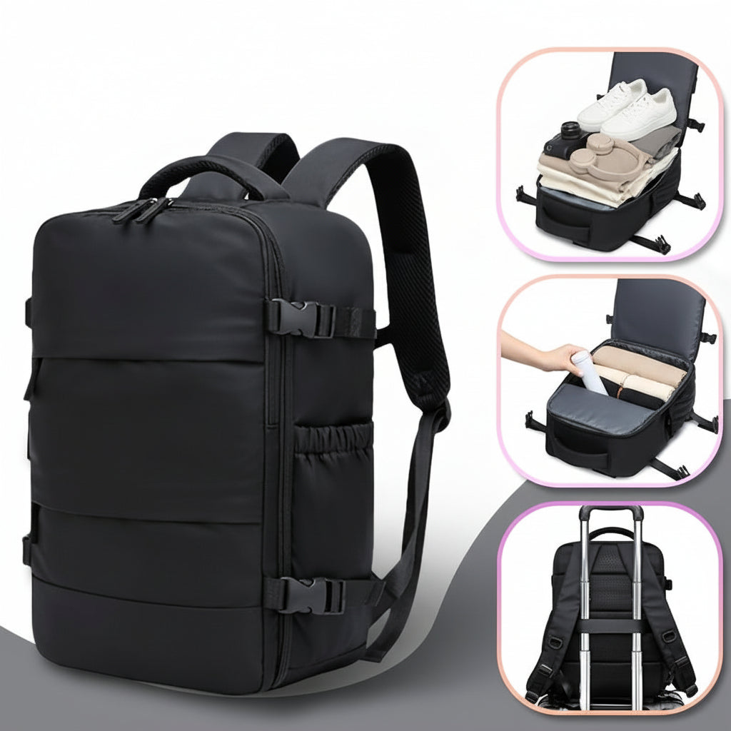 PACKSMART – Travel Vacuum Backpack Set