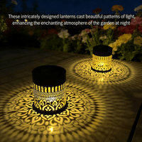 MANDALUX – Solar Projection Lamp for Elegant Outdoor Ambience