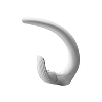 CURVORA - White C-Shaped Basin Faucet