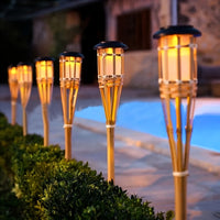 BAMBOOLUX – Solar Torch Lawn Lamp