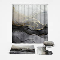 MARESSA – Marble Print Waterproof Top for Refined Outdoor Style