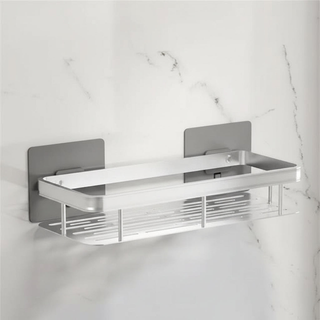 BATHEDGE – Drill-Free Bathroom Shelf for Modern and Organized Spaces