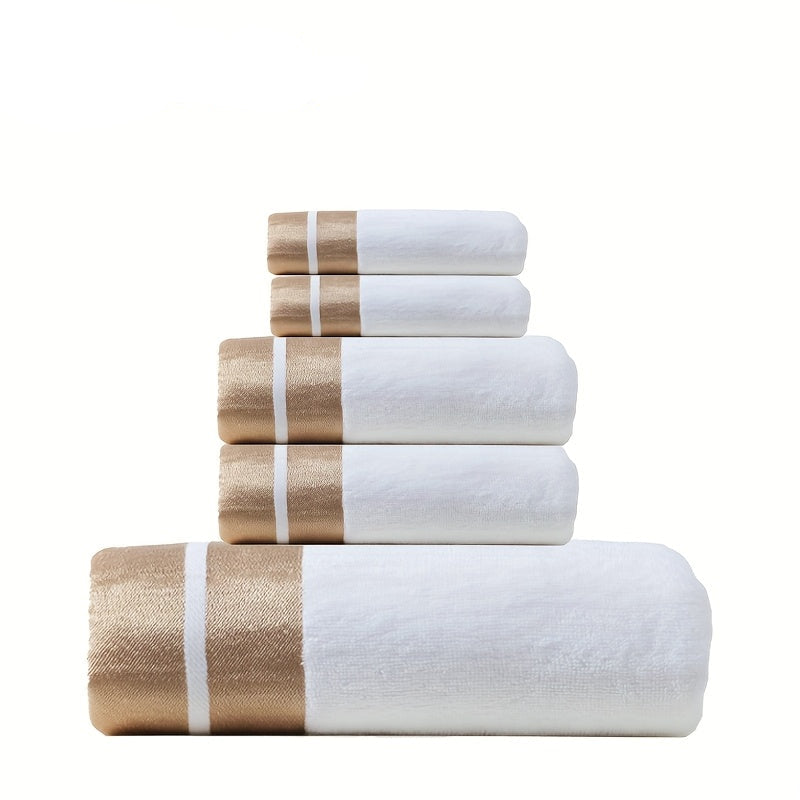GOLDENWEAVE – Luxurious Soft Bathroom Towel Set Collection