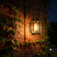 SOLAVEX – Warm Glow Solar Lantern for Patio and Porch Styling