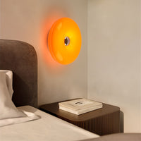 DONULUX – Modern Orange Donut Lamp for Stylish Ambient Lighting