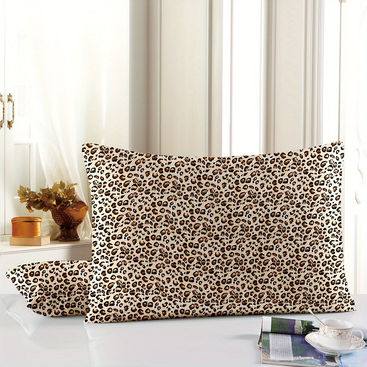 SILKORA – Patterned Zipper Pillowcase for Smooth Sleep