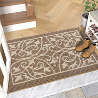 FLOORGUARD - Low profile non-slip indoor entryway mat for clean and safe floors