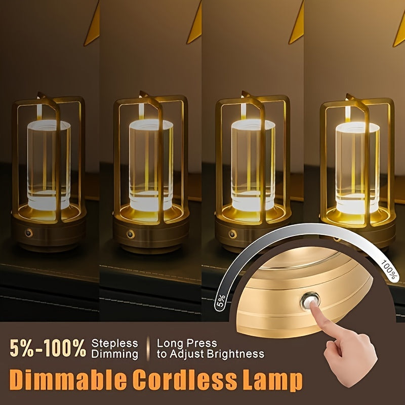 VINTALUX – Rechargeable Vintage Table Lamp