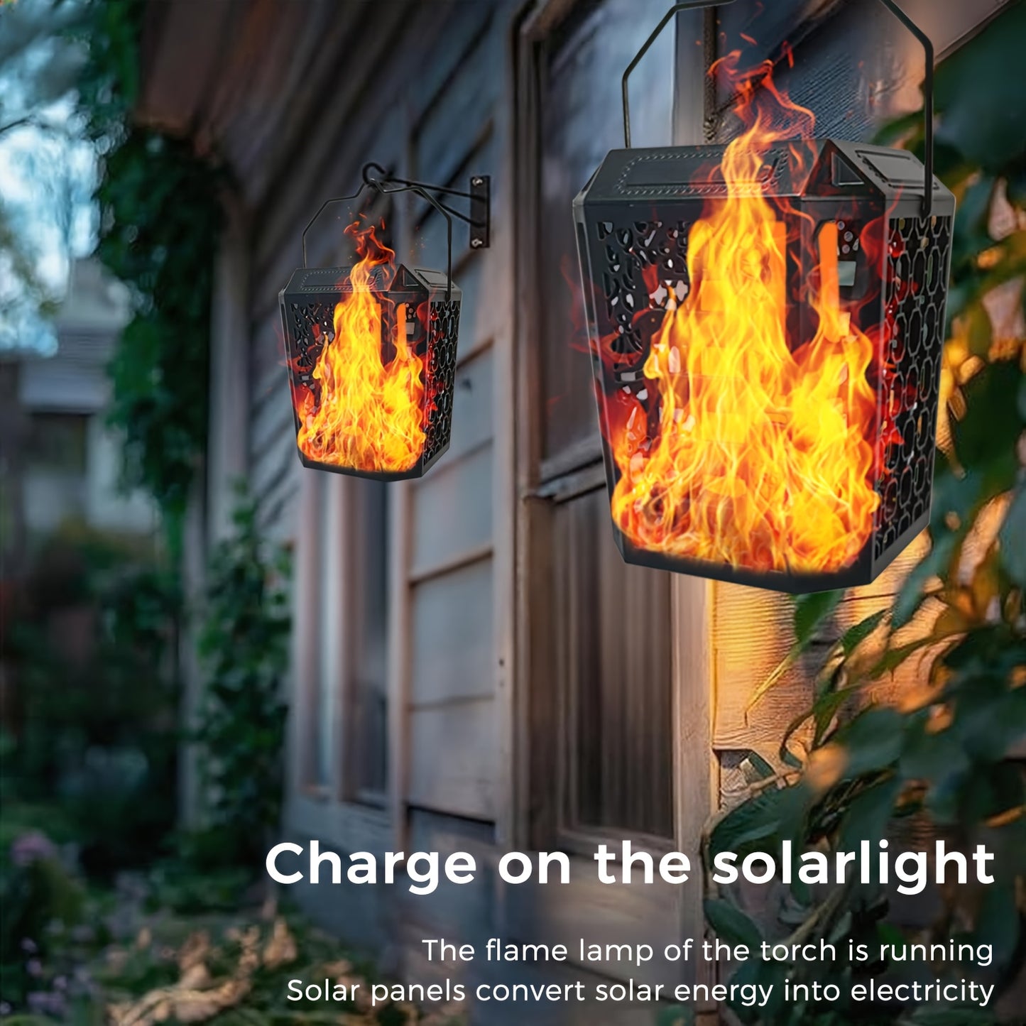 TORCHLUME – Flickering Solar Torch Lamp