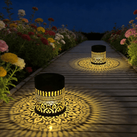 MANDALUX – Solar Projection Lamp for Elegant Outdoor Ambience
