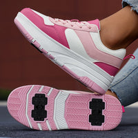 SKATEVIBE – Patchwork Outdoor Walking Sneakers