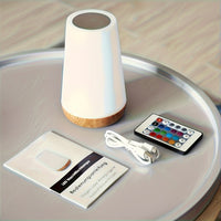 AMBIWAVE – Adjustable Touch Lamp for Warm and Colorful Lighting