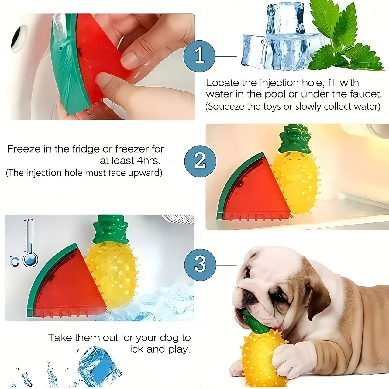 FROSTPAW – Frozen Puzzle Dog Toys