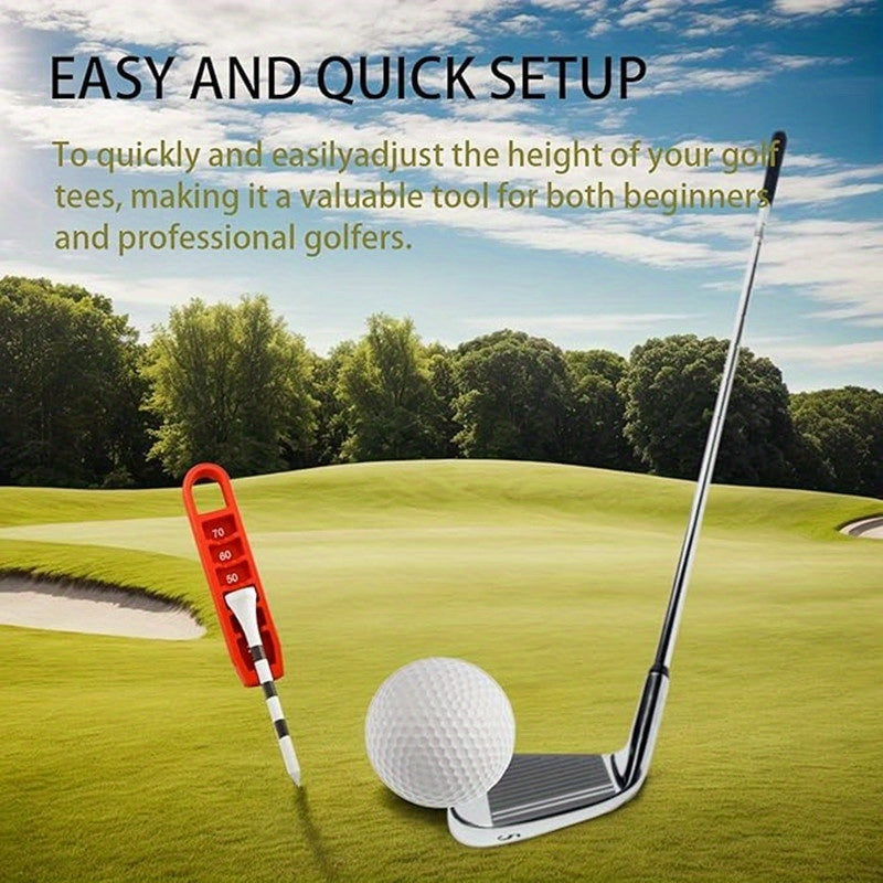 TEELEVEL – Adjustable Golf Tee Depth Tool