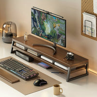 WORKNEST – Elevated Monitor Stand for Organized Desk Efficiency