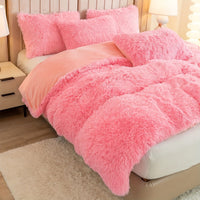 HUECOMFY – Multicolor Cozy Bedroom Duvet Cover Set