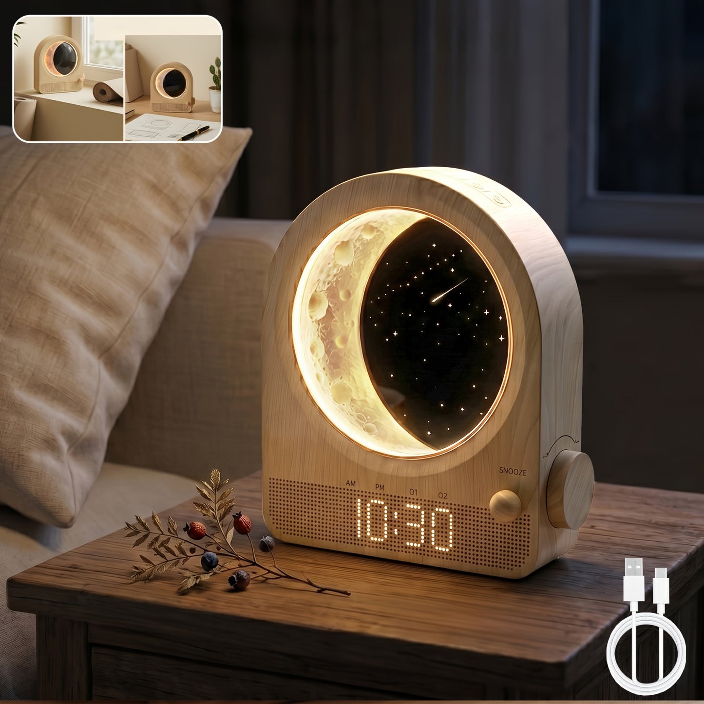 DAWNLUME – Sunrise Light and White Noise Machine for Restful Sleep