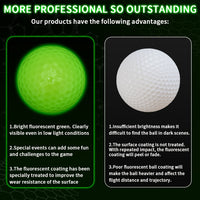 GLOWDRIVE – Fluorescent Night Golf Balls