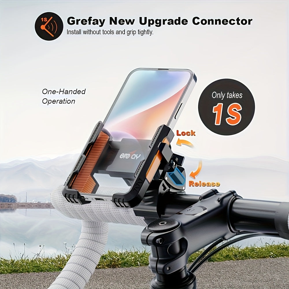 CYCLEGRIP – 360° Bicycle Phone Holder Mount
