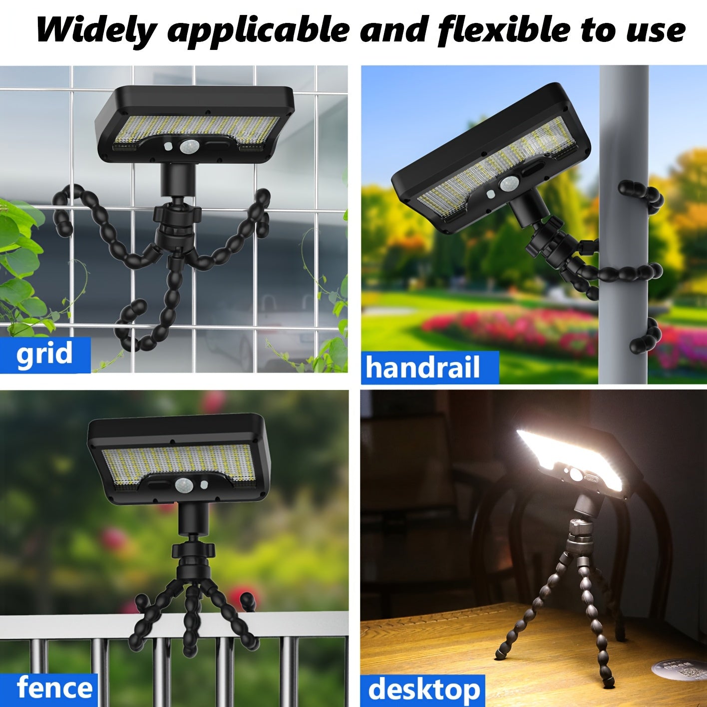 SENSORLUX – Rotatable Solar Security Light