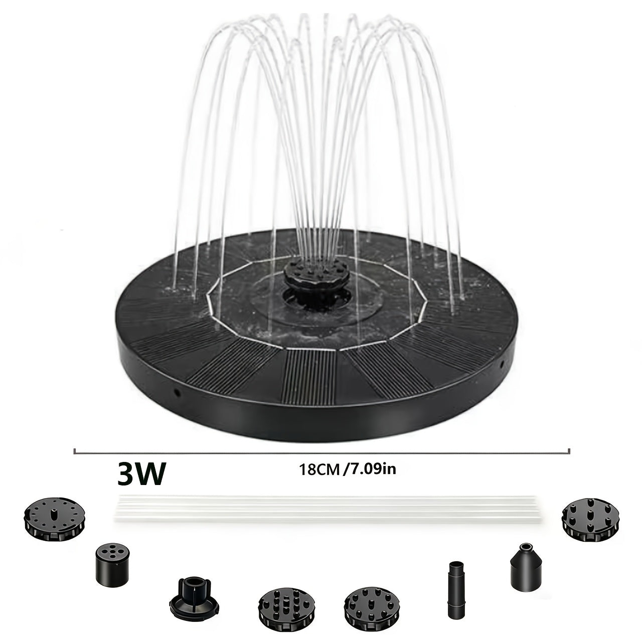AQUAFLOW – Solar Garden Fountain Pump