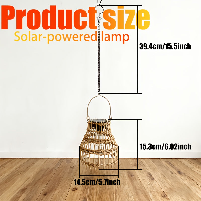 SOLARVINE – Hanging Solar Garden Lantern