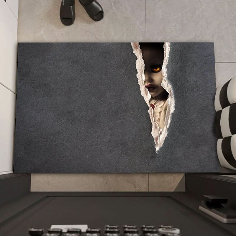 CREEPSTEP – Tappetino d'ingresso spettrale di Halloween per ingressi stagionali inquietanti