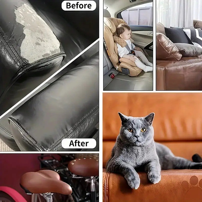 LEATHVEX – Extra Large Faux Leather Repair Patch for DIY Restoration