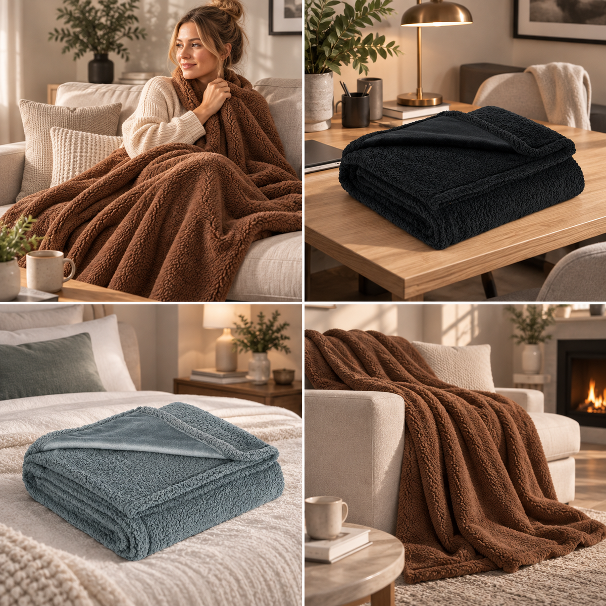 HUSHVELLE – Couverture pour des nuits calmes et douillettes
