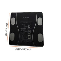 FITTRACK - Smart body weight scale with LCD display for daily health monitoring