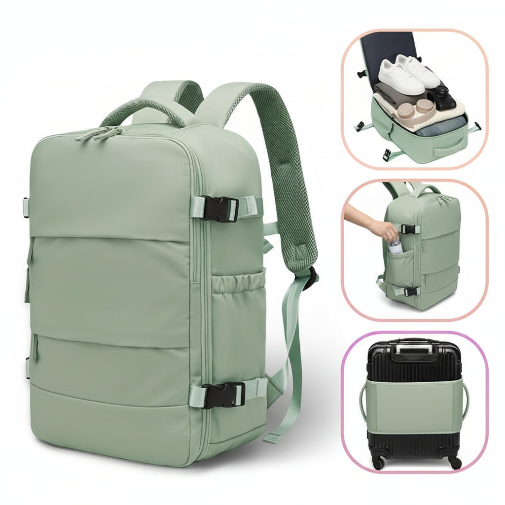 PACKSMART – Travel Vacuum Backpack Set