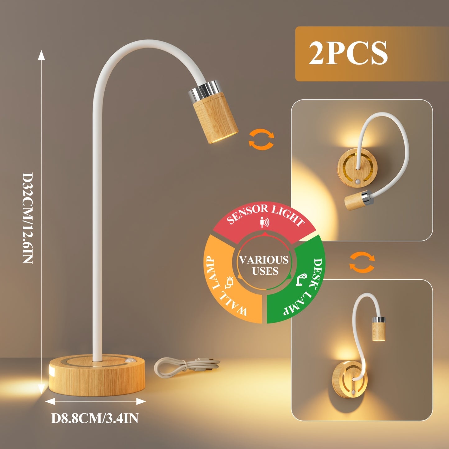 GLOWMATE – Dimmable Reading Light