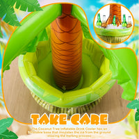 Tropivana - Inflatable Tropical Drink Cooler Set
