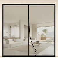 MESHSHIELD - Magnetic mesh door curtain for hands-free insect protection