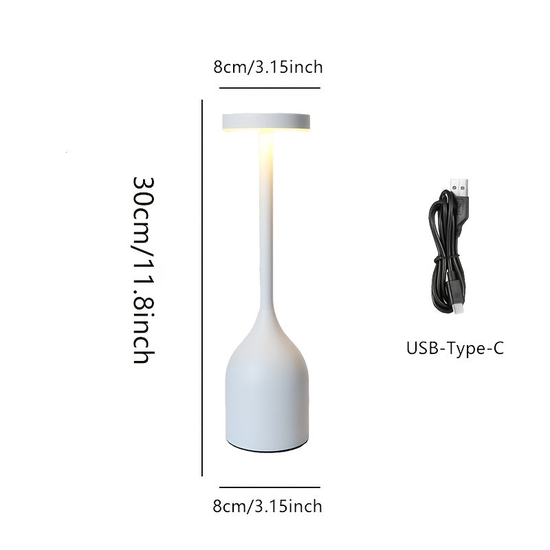 LUNAGLOW – USB Rechargeable Table Lamp for Cozy Everyday Ambience