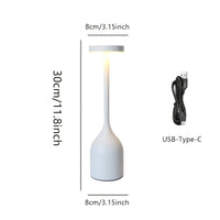 LUNAGLOW – USB Rechargeable Table Lamp for Cozy Everyday Ambience