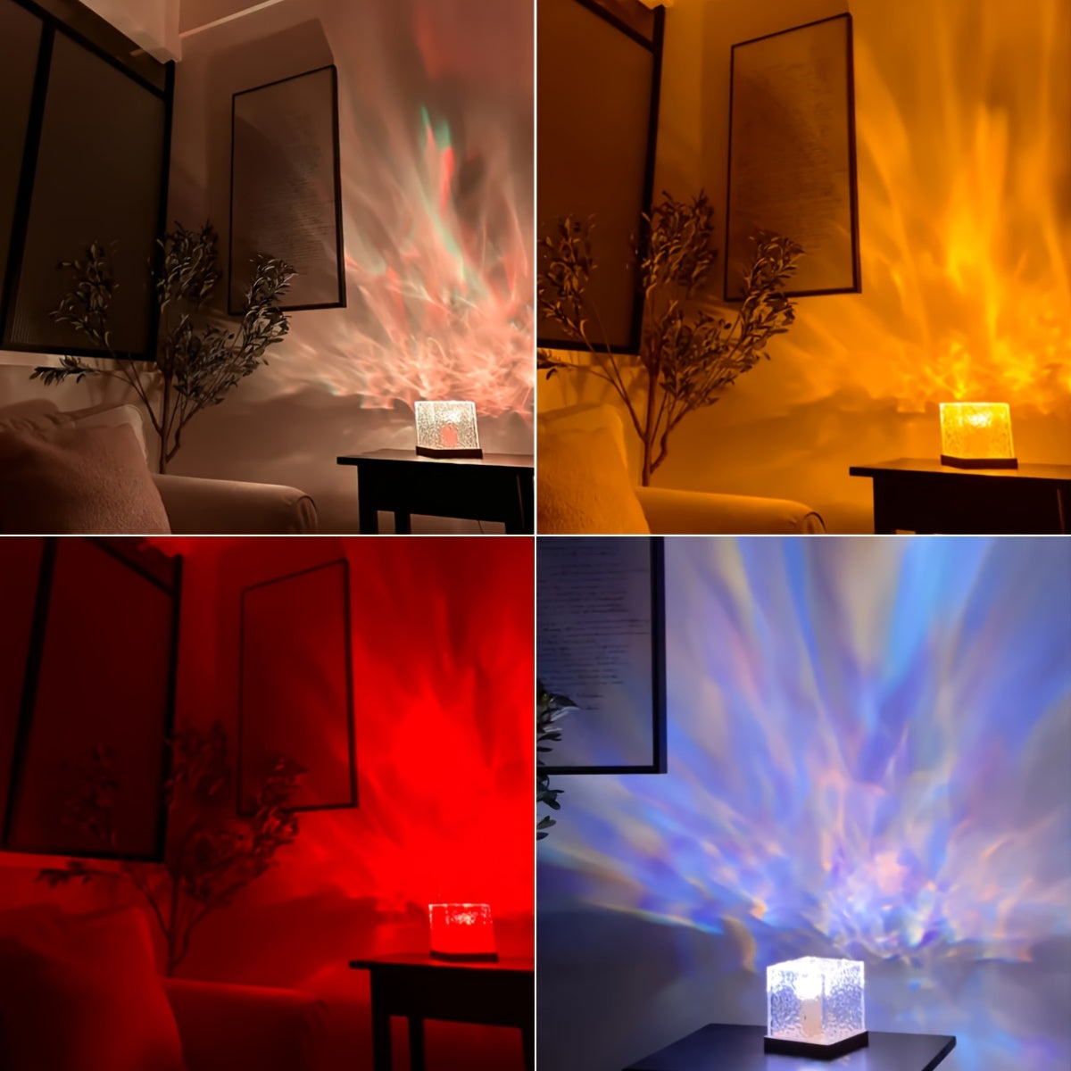 RIPPLELUX – Dynamic Ripple Projection Lamp for RGB Ambient Lighting