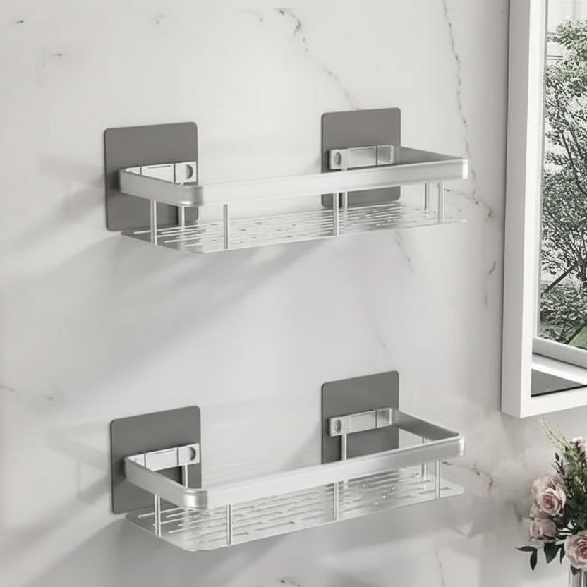 BATHEDGE – Drill-Free Bathroom Shelf for Modern and Organized Spaces
