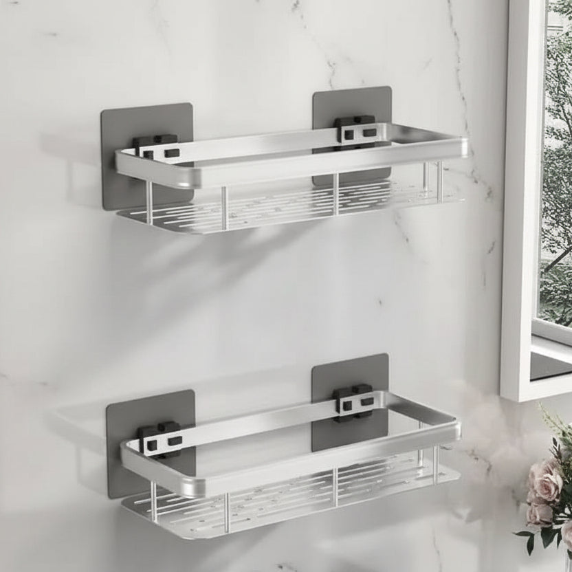 BATHEDGE – Drill-Free Bathroom Shelf for Modern and Organized Spaces