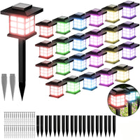LUMIGARDEN – Multi Color Solar Lawn Pathway Lights